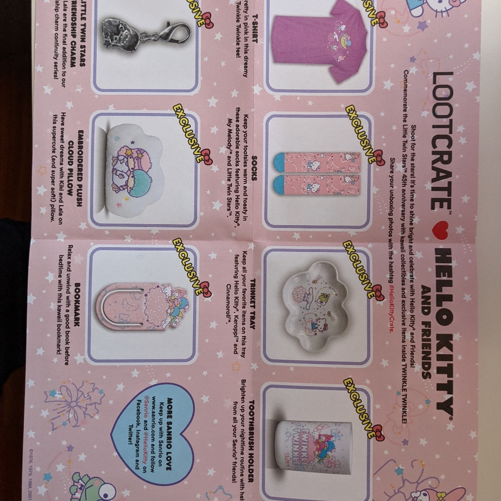 Hello kitty and Friends LoopCrate Box - Picture 5 of 11